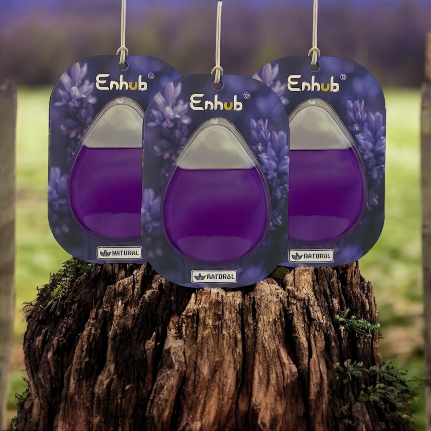 Natural car fragrance|100% Plant based|Blend of pure essential oil| pack of 3 month|LAVMINT RELAX